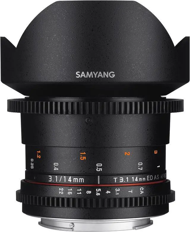 Alt view image 2 of 2 - Samyang SYDS14M-S VDSLR II A mount 14mm T3.1 Wide-Angle Cine Lens for Sony Alpha Cameras