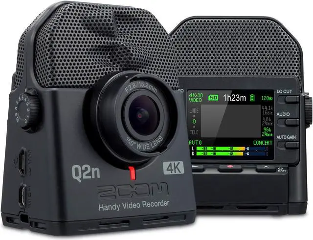Alt view image 18 of 20 - zoom q2n4k handy video recorder