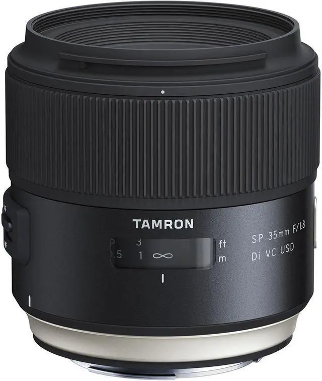 Alt view image 2 of 4 - Tamron SP 35mm f/1.8 Di VC USD Lens for Nikon F  with Bundle Includes: Vivtar Padded Lens Case, 3PC Filter Kit + More