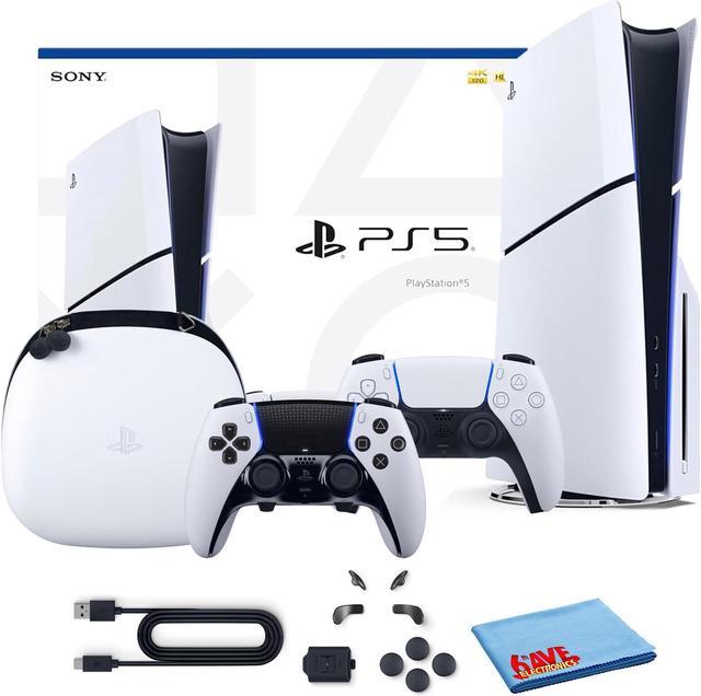 PlayStation 5 Slim, PS5 Console, Built-in 1TB SSD Storage Bundle 