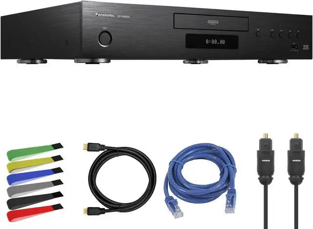Main image of Panasonic DP-UB9000 + Network Cable + Optical Audio Cable + HDMI Cable + Cable Ties