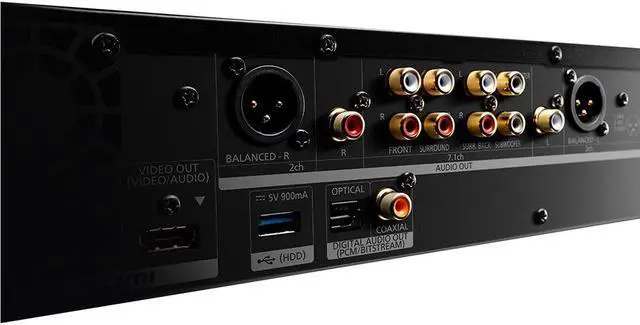 Alt view image 4 of 4 - Panasonic DP-UB9000 + Network Cable + Optical Audio Cable + HDMI Cable + Cable Ties