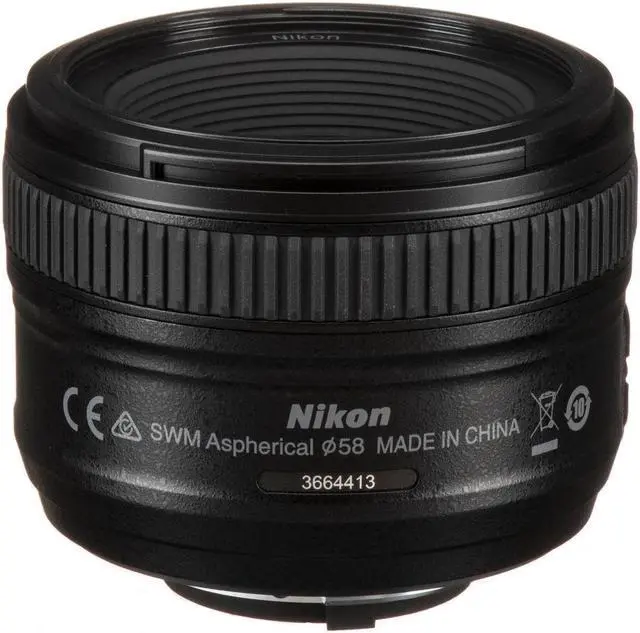 Alt view image 4 of 4 - Nikon AF-S NIKKOR 50mm f/1.8G Lens (2199) + Filter Kit + Cap Keeper + Cleaning Kit - Bundle