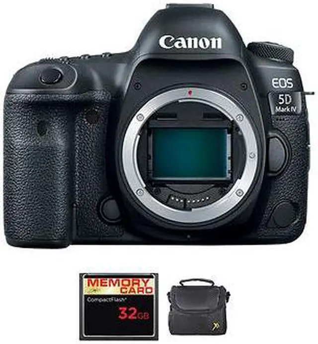 Main image of Canon EOS 5D Mark IV DSLR Camera + 32GB Flash + Soft Case