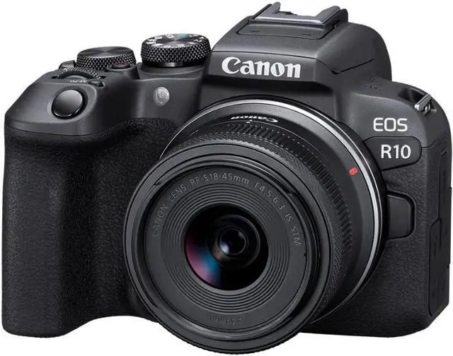 Alt view image 15 of 20 - Canon EOS R10 Mirrorless Camera w/RF-S18-45mm f/4.5-6.3 is STM Lens Kit (Content Creator kit)