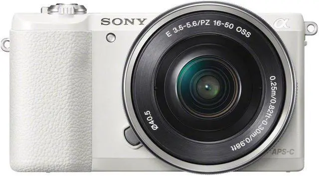 Alt view image 3 of 7 - Sony a5100 16-50mm DSLR Camera with 3-Inch Flip Up LCD (White)