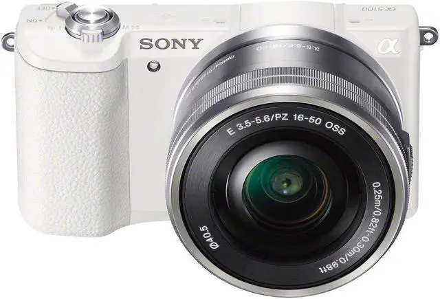 Alt view image 5 of 7 - Sony a5100 16-50mm DSLR Camera with 3-Inch Flip Up LCD (White)