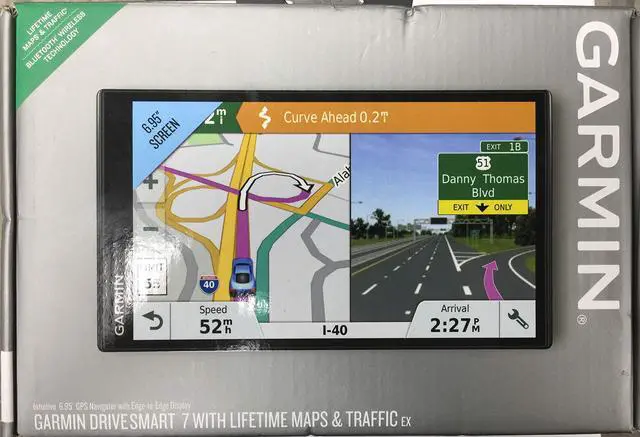 Main image of Garmin Drivesmart 7 w/Lifetime Maps and Traffic EX