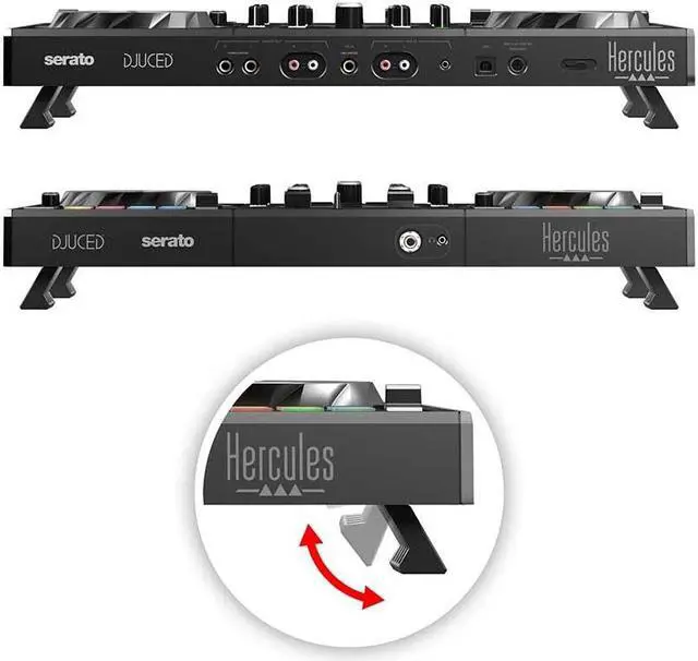 Alt view image 15 of 18 - Hercules DJControl Inpulse 500 DJ Software Controller