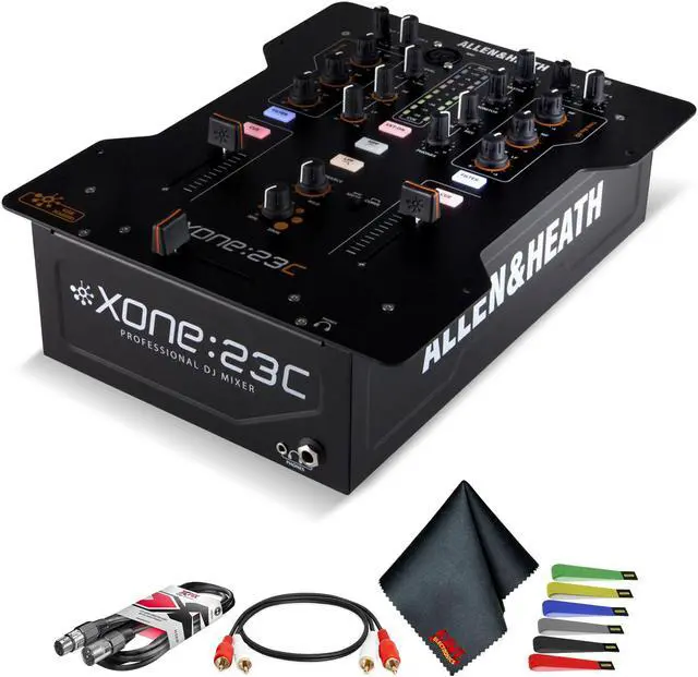 Allen & Heath XONE:23C DJ Mixer Plus Internal Soundcard Bundle