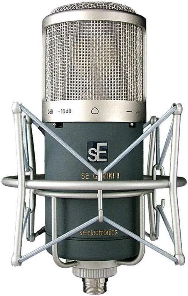 Main image of sE Electronics - Gemini II Dual Tube Cardioid Condenser Mic with Shockmount and Case
