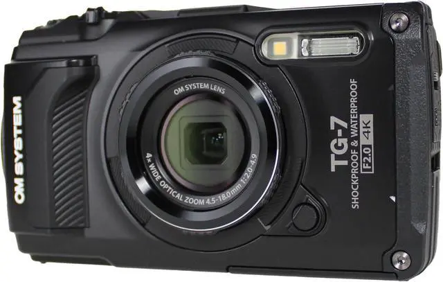 Alt view image 4 of 4 - OM SYSTEM Tough TG-7 Waterproof Camera, With 50 Piece Accessory Kit + More