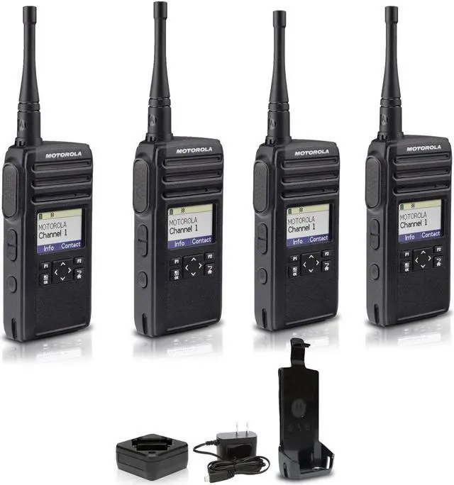 Main image of Motorola DTR700 900 MHz Digital 2-Way Radio (50 Channels) (4-Pack)