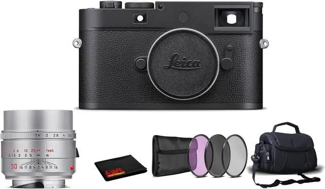 Main image of Leica M11 Monochrom Rangefinder Camera with Summilux-M 50mm f/1.4 ASPH. Lens
