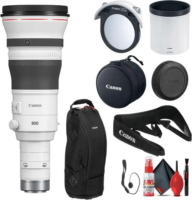 Main image of Canon RF 800mm f/5.6 L IS USM Lens Ideal for sports, wildlife, and journalism - Bundle