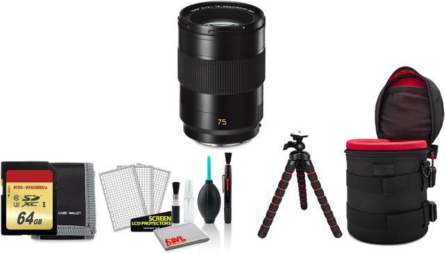 Leica APO-Summicron-SL 75mm f/2 ASPH. Lens with 64GB Memory