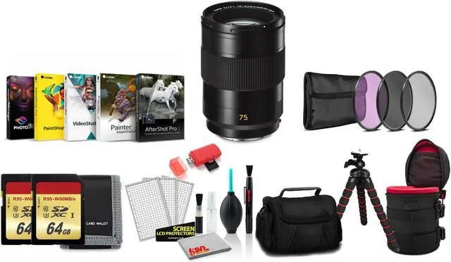 Main image of Leica APO-Summicron-SL 75mm f/2 ASPH. Lens with Lens Case and More