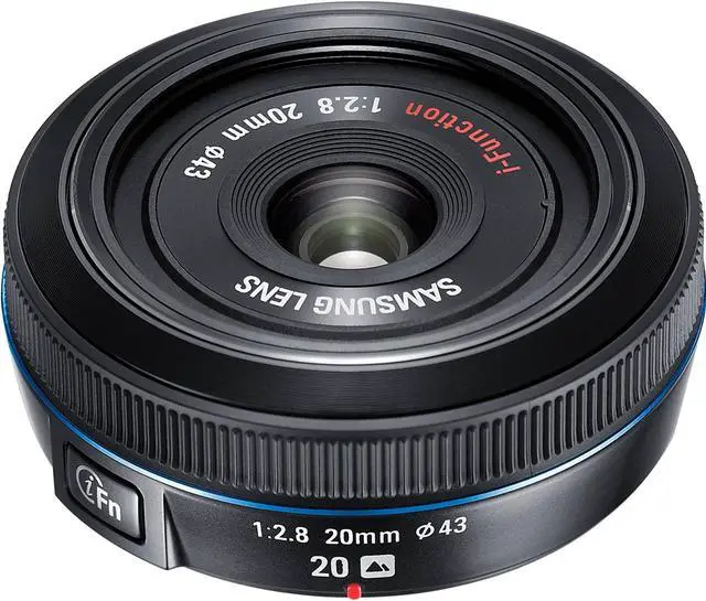 Alt view image 5 of 5 - Samsung 20mm f/2.8 Pancake Lens for NX10 / NX100 (Black)