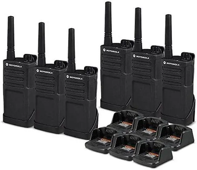 Main image of 6 x Motorola RMM2050 On-Site 2-Way Radio (RMM2050) - 6 Pack Bundle