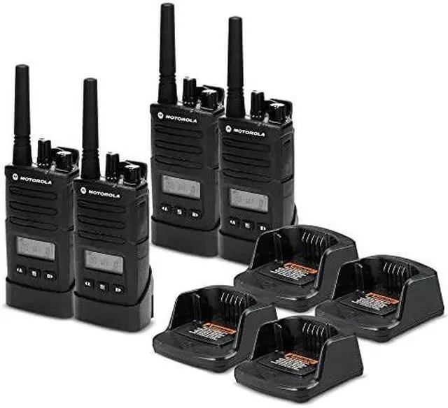 Main image of 4 x Motorola RMU2080d On-Site 2-Way Business Radio with Display - 4 Pack Bundle