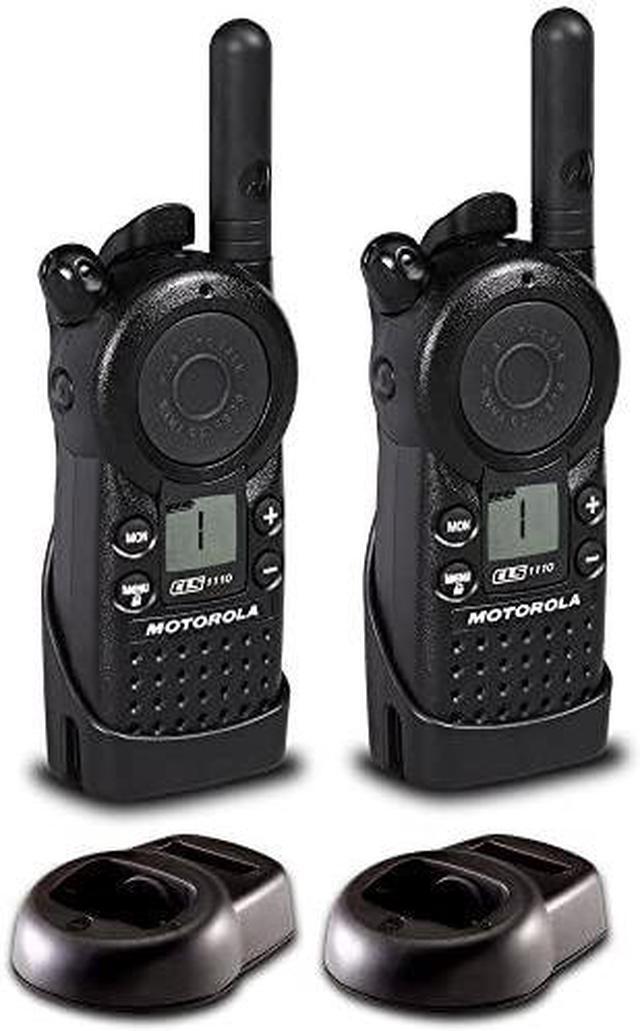 Main image of 2 x Motorola CLS1110 UHF 1W 1-Channel 2-Way Radio (CLS1110) - 2 Pack Bundle