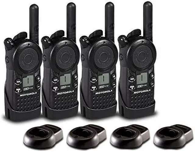 Main image of 4 x Motorola CLS1110 UHF 1W 1-Channel 2-Way Radio (CLS1110) - 4 Pack Bundle