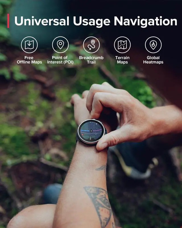 Alt view image 2 of 4 - SUUNTO Race: GPS Sports Watch, Large & Bright AMOLED Color Screen, Long Battery Life
