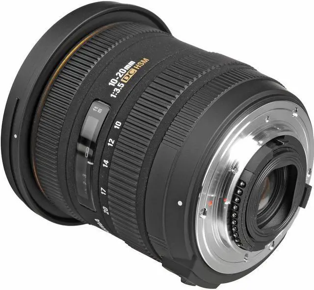 Alt view image 4 of 4 - Sigma 10-20mm f/3.5 EX DC HSM Lens For Nikon F Bundle With 2x 64GB Card + Accessories