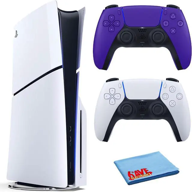 Main image of PlayStation 5 Slim, PS5 Console, Built-in 1TB SSD Storage Bundle
