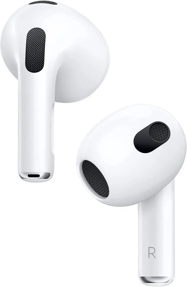 Alt view image 2 of 4 - Apple AirPods (3rd Generation) Wireless Earbuds with Lightning Charging Case