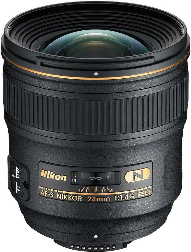 Alt view image 2 of 4 - Nikon AF-S NIKKOR 24mm f/1.4G ED Auto Focus Zoom Lens (2184) Bundle