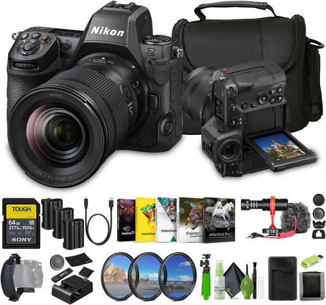 Main image of Nikon Z8 Mirrorless Camera with 24-120mm f/4 Lens (1698) Bundle