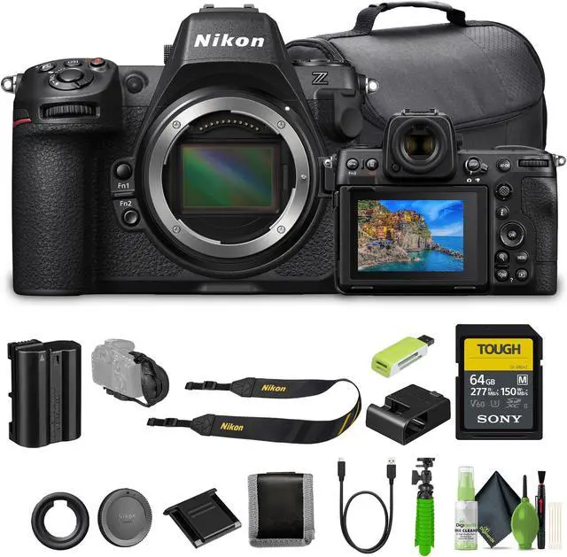 Main image of Nikon Z8 Professional Full Frame Mirrorless 8K Video & Stills Hybrid FX Camera Bundle
