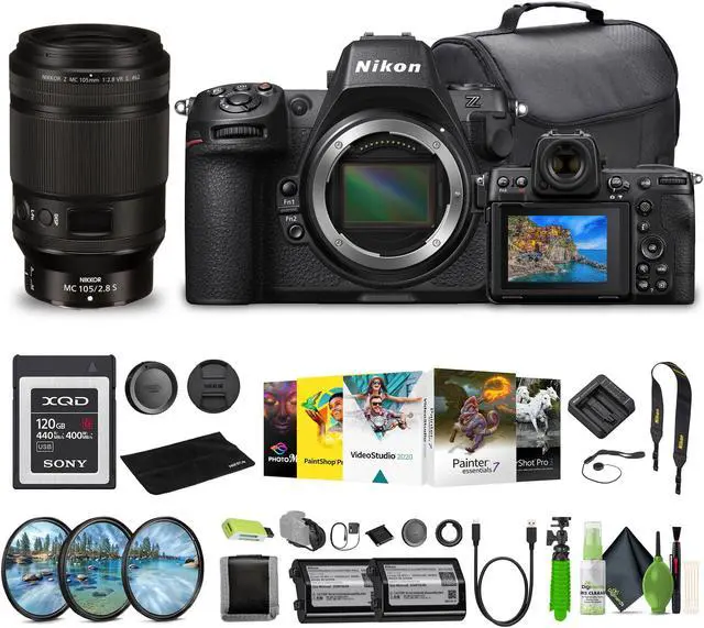Main image of Nikon Z8 Professional Full Frame Mirrorless 8K Video & Stills Hybrid FX Camera Bundle