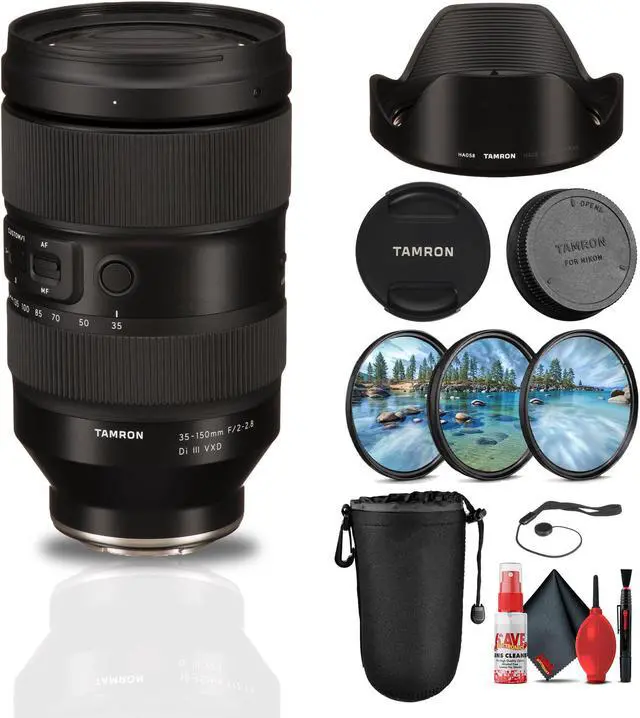 Main image of Tamron 35-150mm f/2-2.8 Di III VXD Lens (Nikon Z) (AFA058Z-700) Bundle