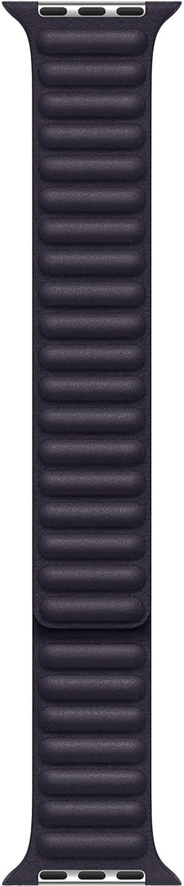 Main image of Apple Watch Band - Leather Link (41mm) - Ink - S/M