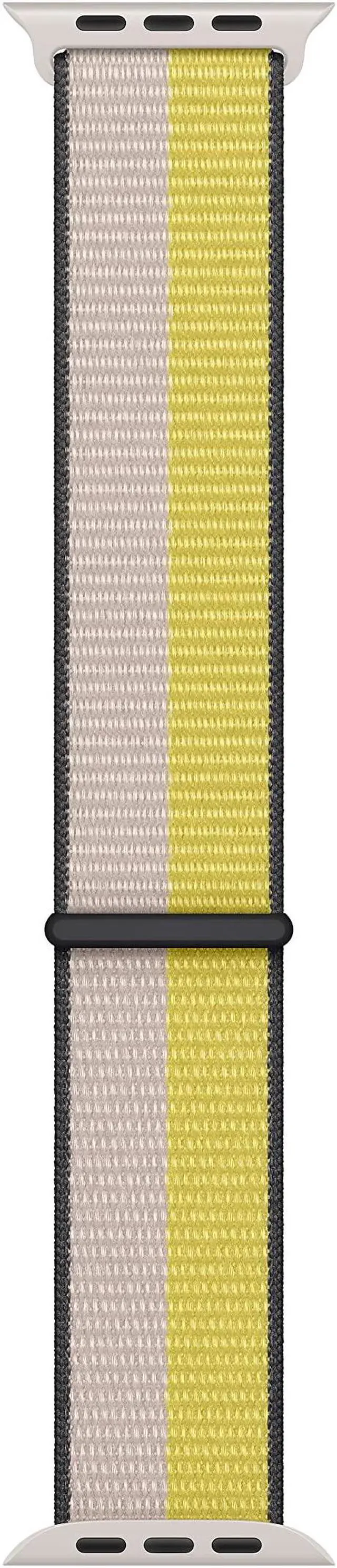 Main image of Apple Watch Band - Sport Loop (45mm) - Oat Milk/Lemon Zest - Regular