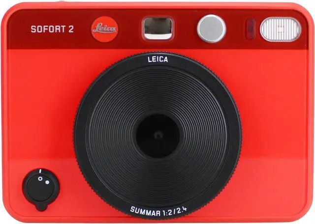 Alt view image 2 of 4 - Leica Sofort 2 Hybrid Instant Photo Film and Digital Camera (Red) Bundle