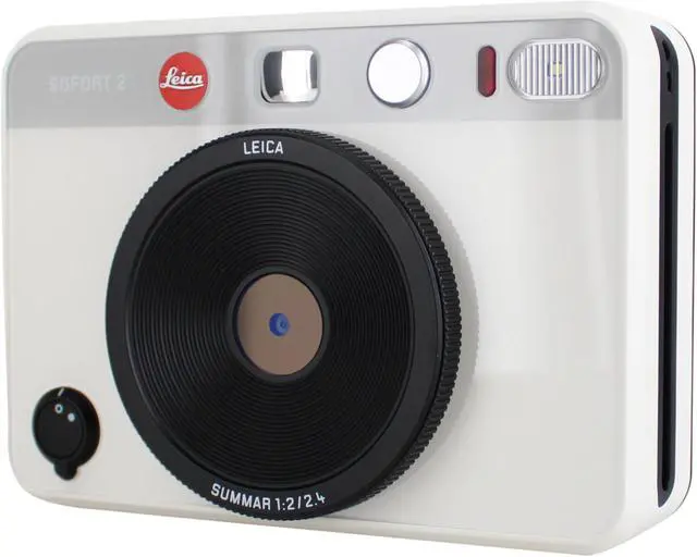 Alt view image 3 of 4 - Leica Sofort 2 Hybrid Instant Photo Film and Digital Camera (White) Bundle