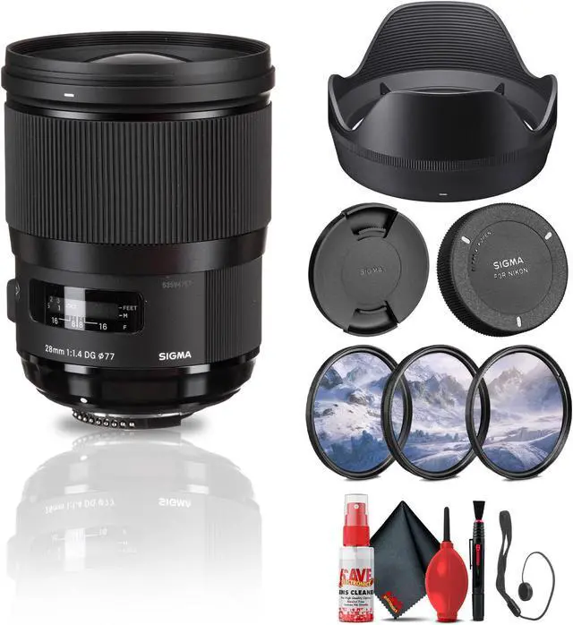 Main image of Sigma 30mm f/1.4 DC HSM Art Lens for Nikon Bundle