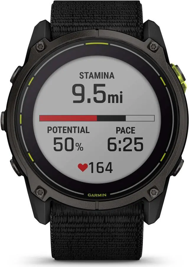 Alt view image 2 of 4 - Garmin Enduro 3 Solar, Sapphire, Ultraperformance Multisport GPS Smartwatch Bundle