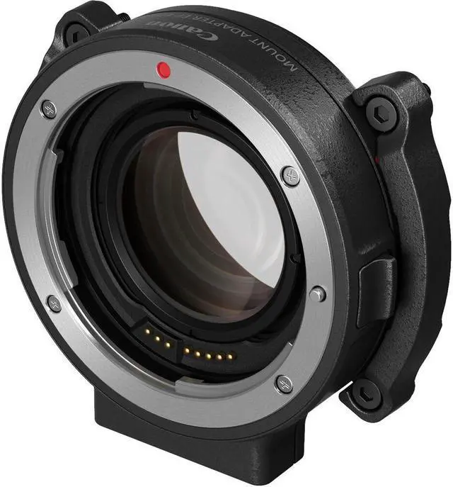 Alt view image 2 of 4 - Canon Mount Adapter EF-EOS R 0.71x (4757C001) + Shoulder Bag + Cap Keeper + Cleaning Kit