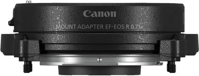 Alt view image 4 of 4 - Canon Mount Adapter EF-EOS R 0.71x (4757C001) + Shoulder Bag + Cap Keeper + Cleaning Kit