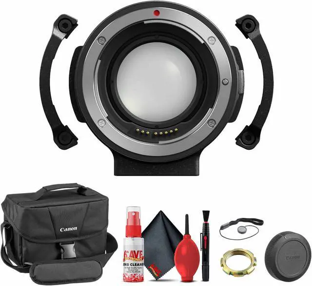 Main image of Canon Mount Adapter EF-EOS R 0.71x (4757C001) + Shoulder Bag + Cap Keeper + Cleaning Kit