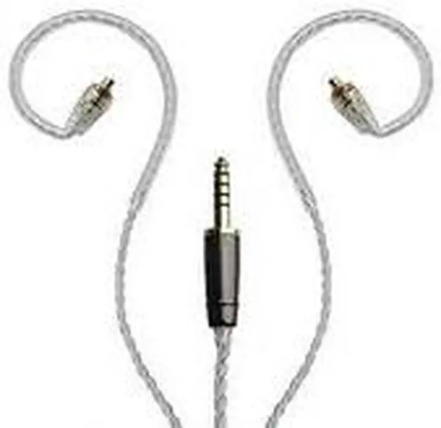 Alt view image 2 of 3 - MEZE AUDIO | Rai Series MMCX Cable | Headphones HiFi Cable Replacement 4.4mm Male to Dual MMCX Connector Plug | Silver Plated Upgrade Balanced Cable 4.4mm Jack | Cable Length 1.2m/3.9ft