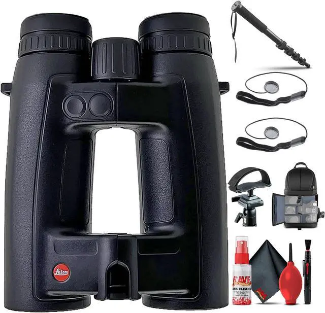 Alt view image 3 of 3 - Leica 8x42 Geovid 3200.COM Rangefinder Binocular (40806) + Tripod Adapter + BackPack + More