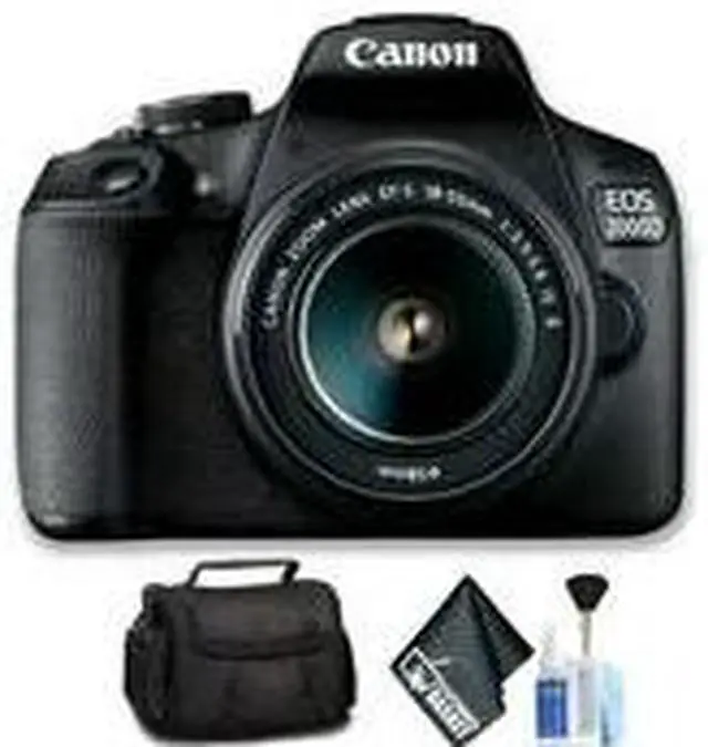 Alt view image 3 of 4 - Canon EOS 2000D with EF-S 18-55mm IS II Lens (Intl Model) Standard Bundle
