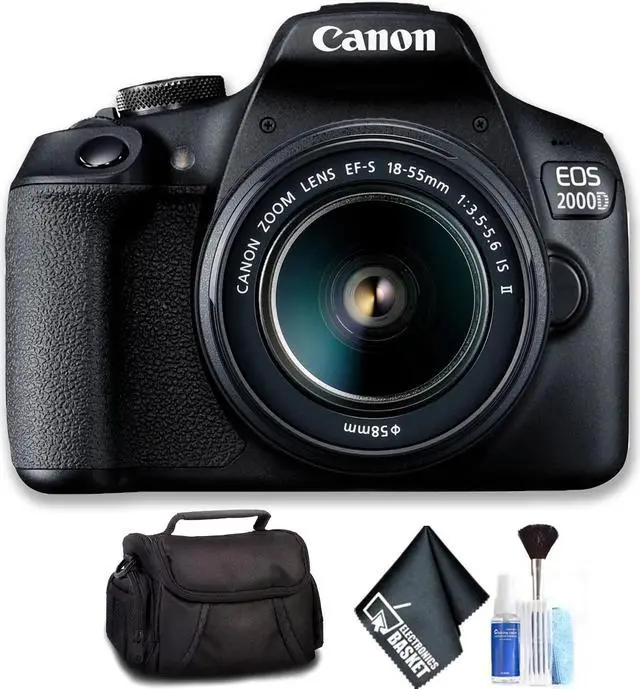 Alt view image 4 of 4 - Canon EOS 2000D with EF-S 18-55mm IS II Lens (Intl Model) Standard Bundle