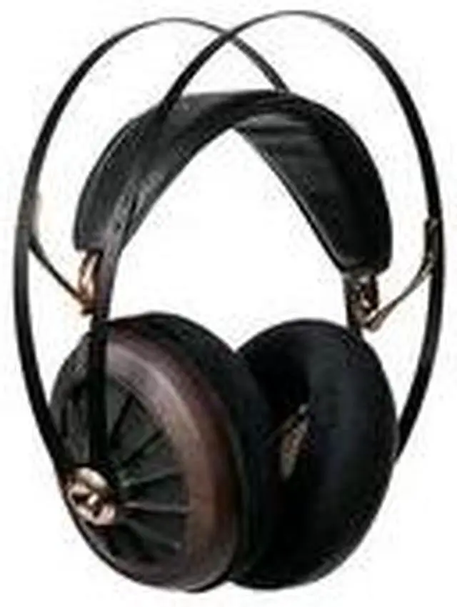 Alt view image 2 of 3 - MEZE AUDIO 109 Pro | Wired Wooden Open-Back Headset for Audiophiles | Over-Ear Headphones with Self Adjustable Headband