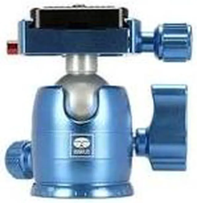 Alt view image 4 of 4 - Sirui B-00 Aluminum Mini Ball Head with TY-C10 Plate, 11 lb Capacity, Blue